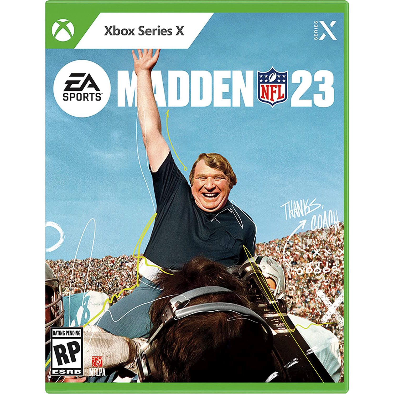 Xbox Series x Madden NFL 23.