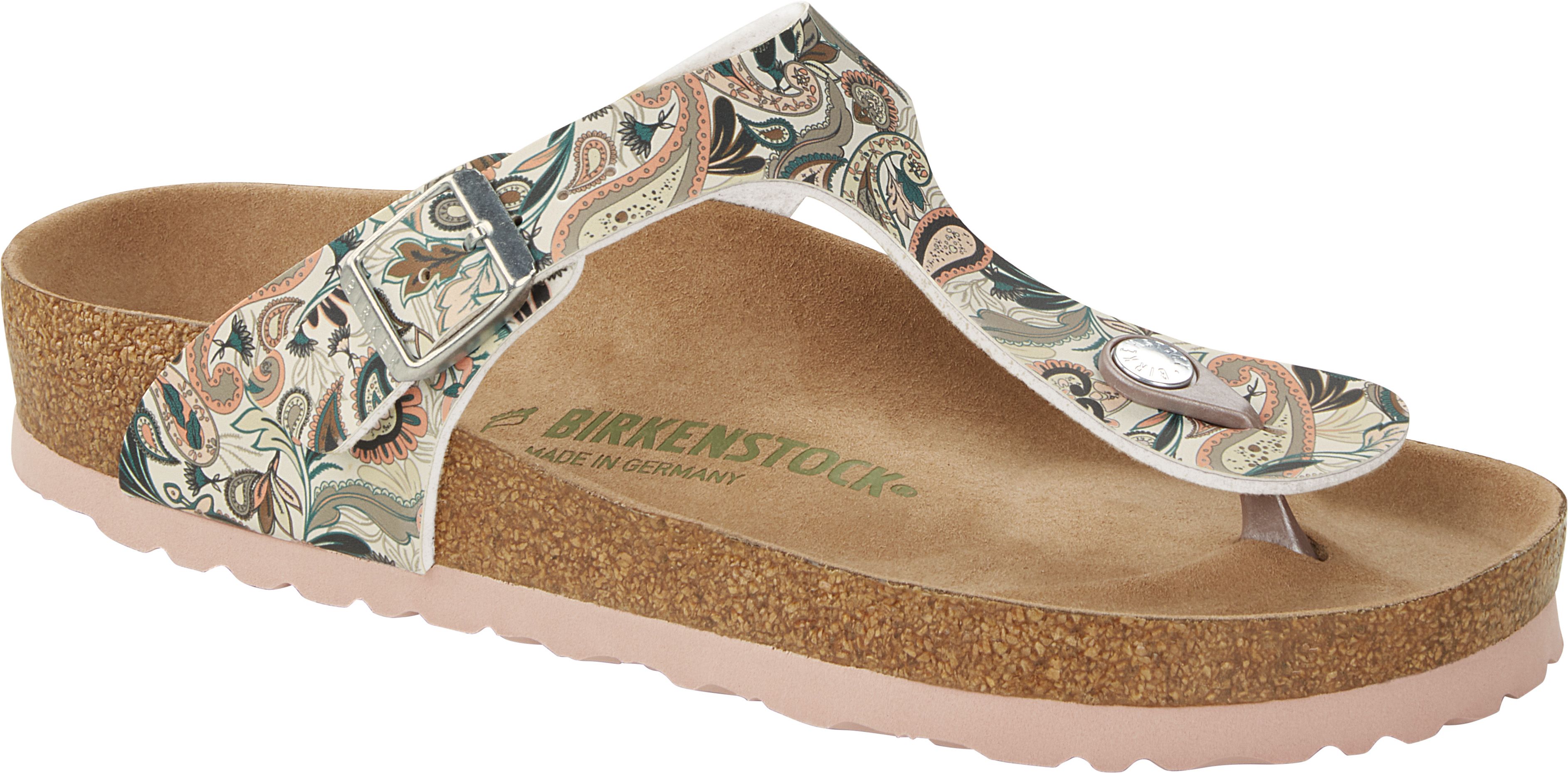 Birkenstock gizeh leopard online print