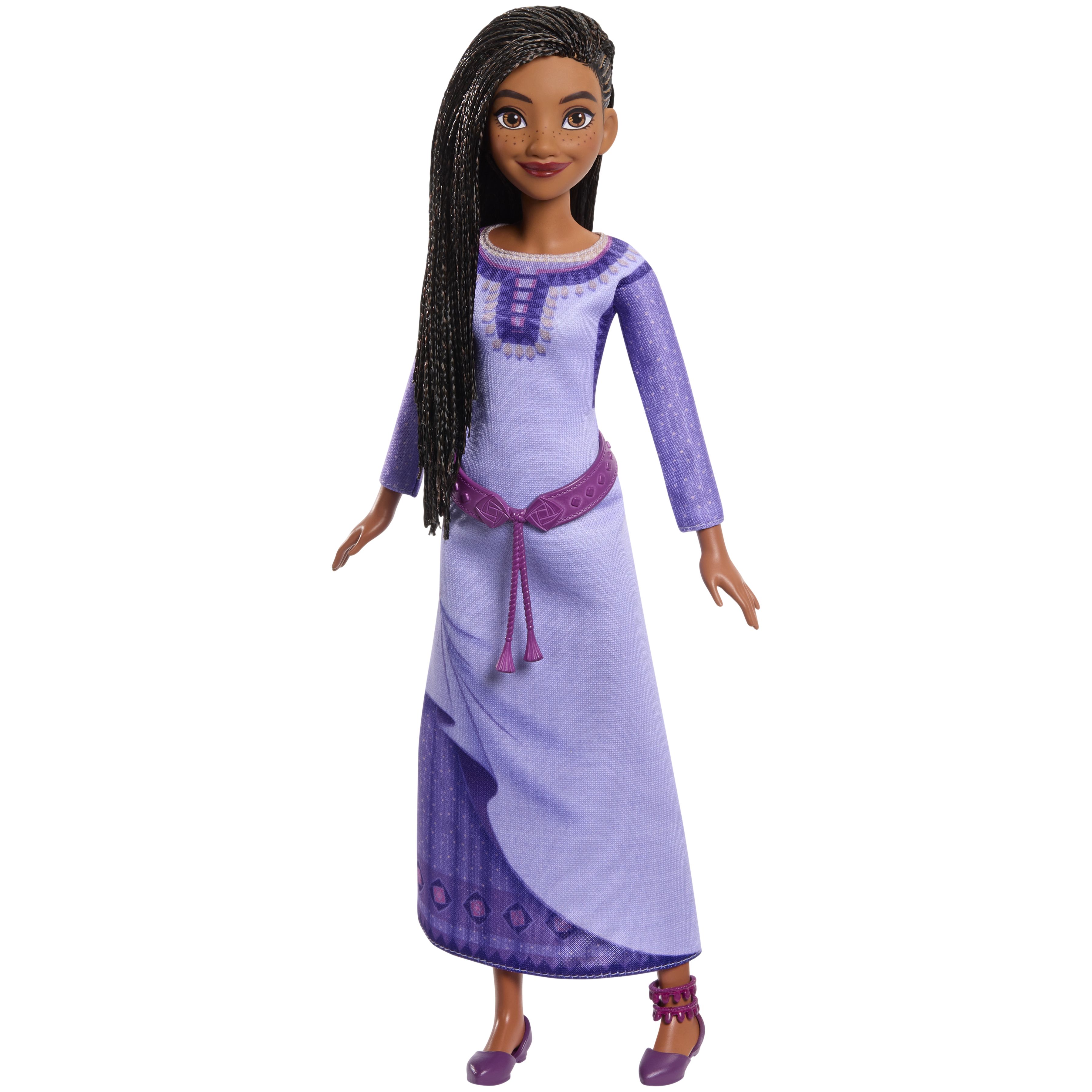  Mattel Disney Wish Asha of Rosas Posable Fashion Doll with  Natural Hair, Including Removable Clothes, Shoes, and Accessories : Toys &  Games