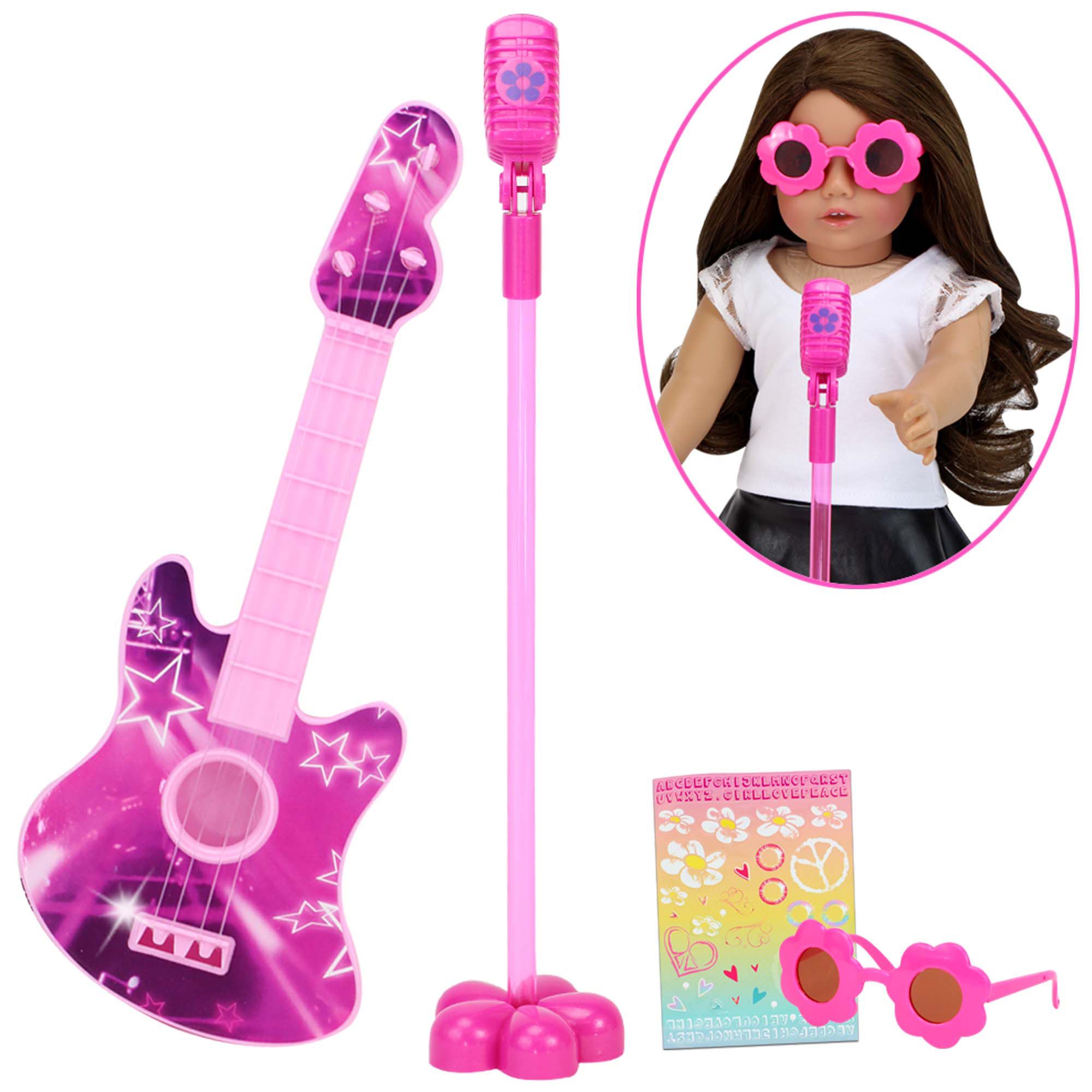 Sophia's - 18 Doll - Travel Suitcase Set - Hot Pink