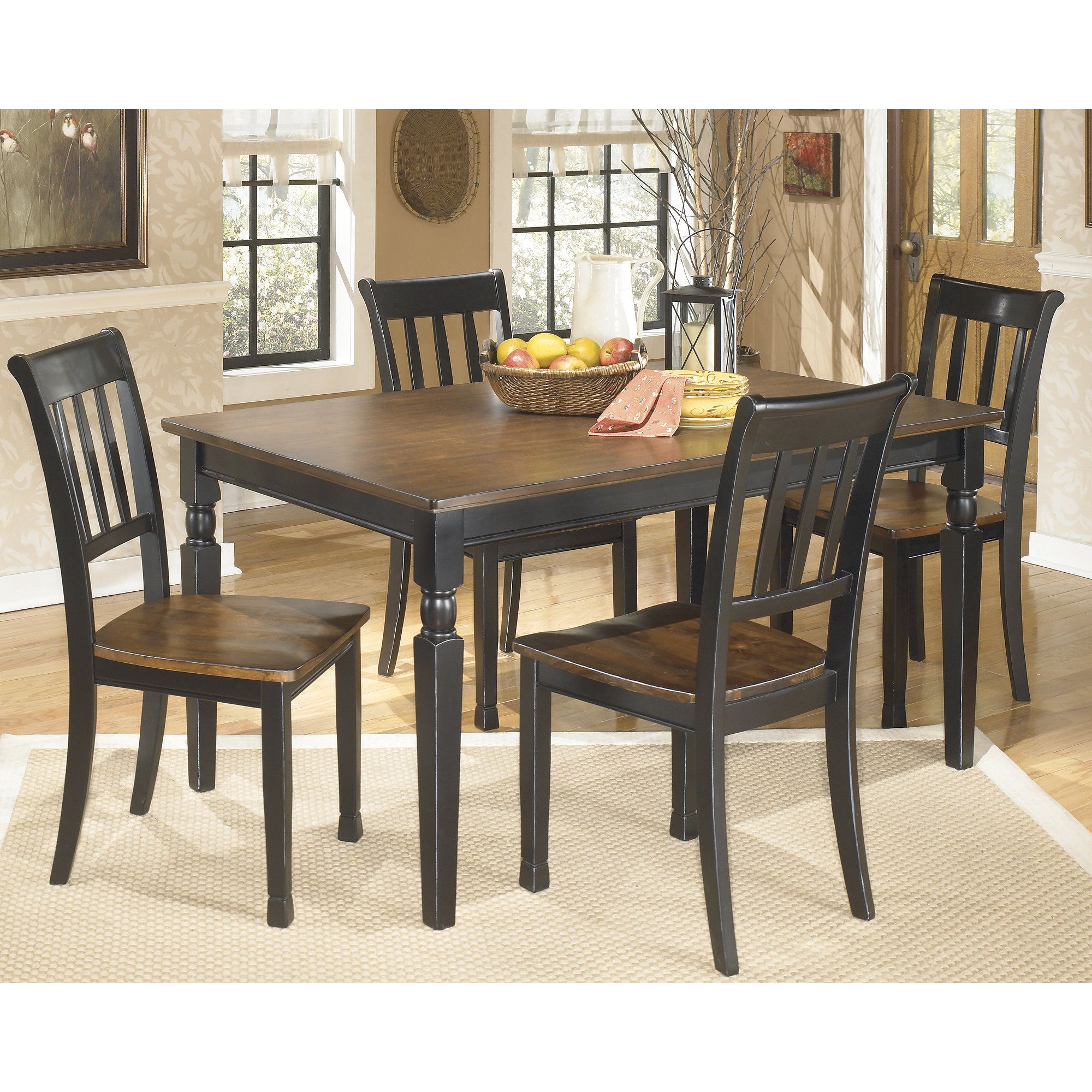 Whitesburg dining table and deals 6 chairs