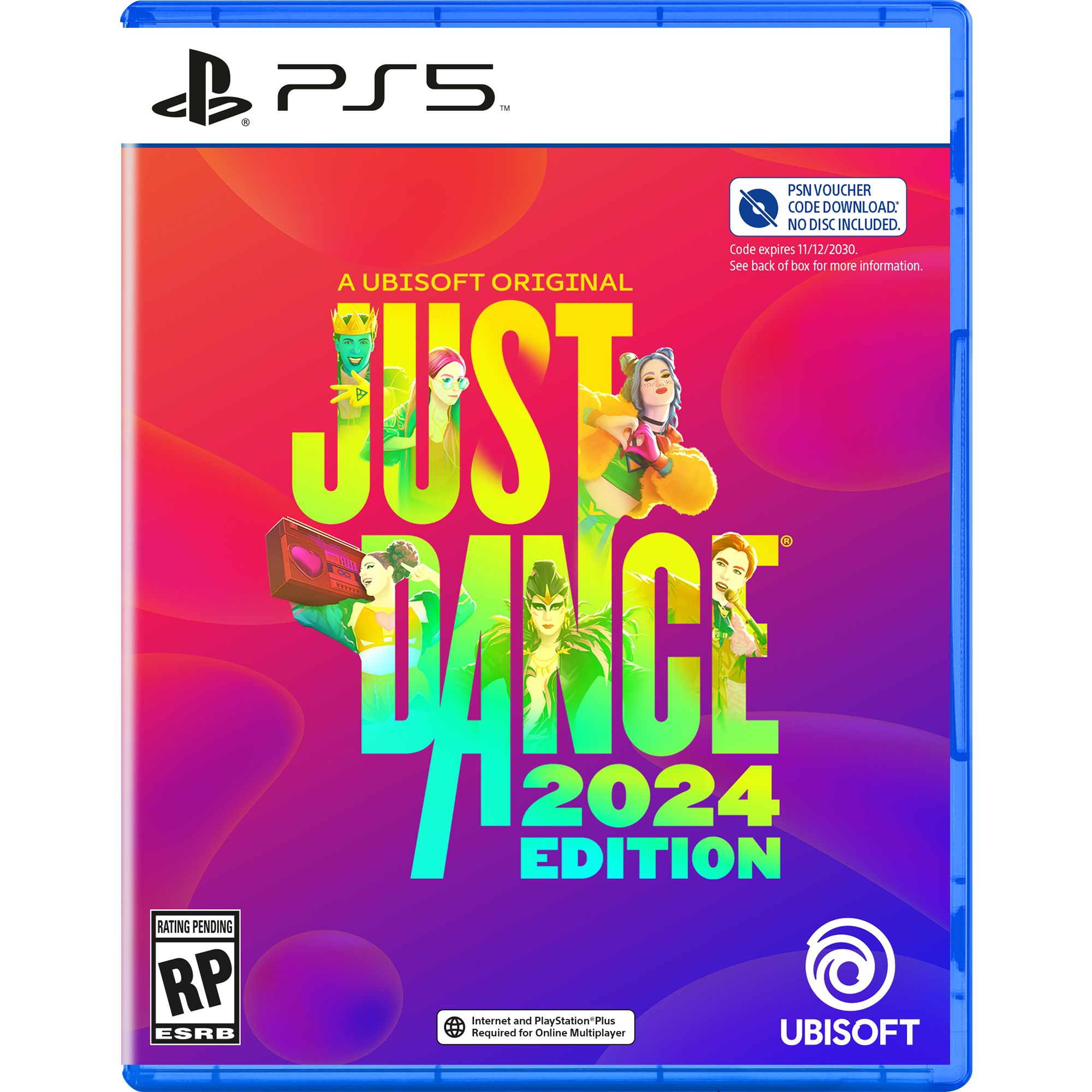 PlayStation 5 Digital Console & Just Dance 2023 (Code in Box)