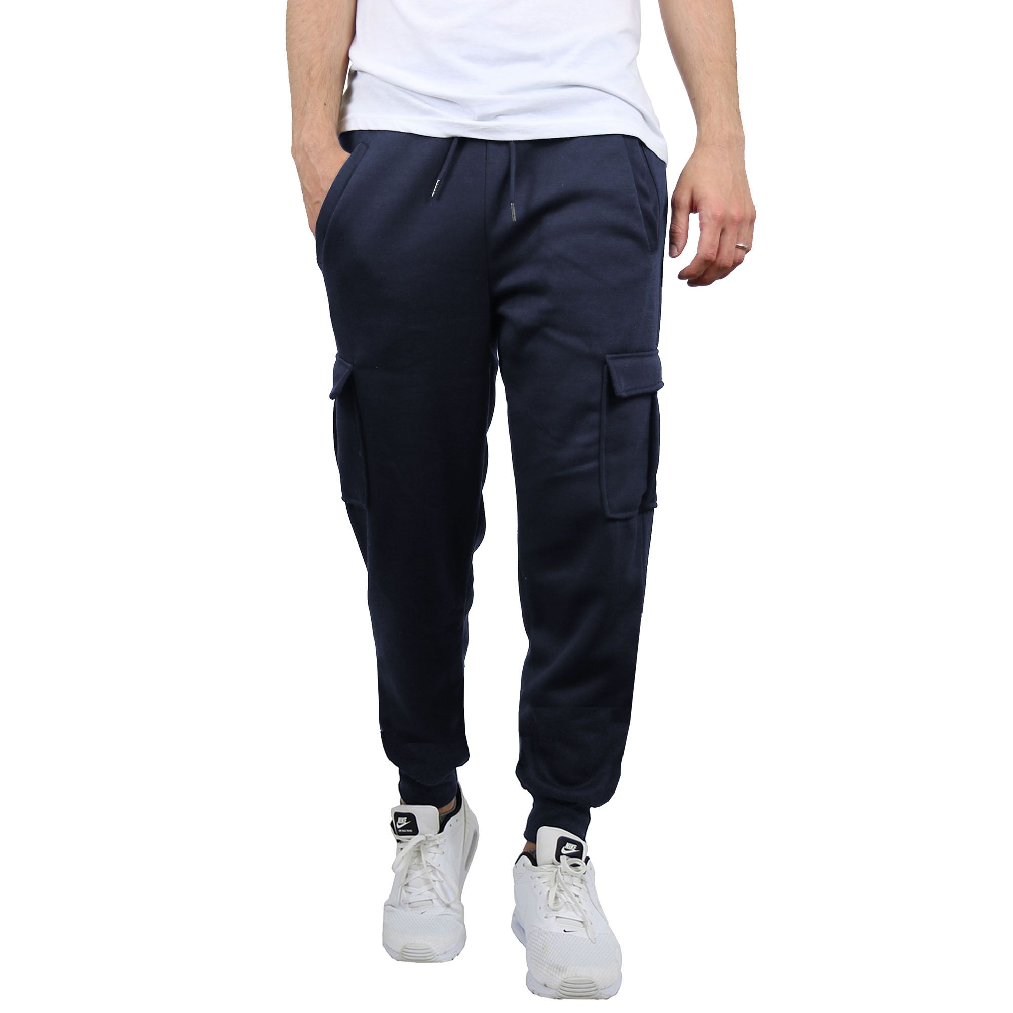 Mens cargo fleece discount sweatpants