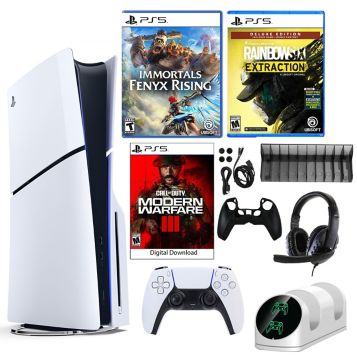 PlayStation 5 Disc Console Slim - Call of Duty Modern Warfare III Bundle 