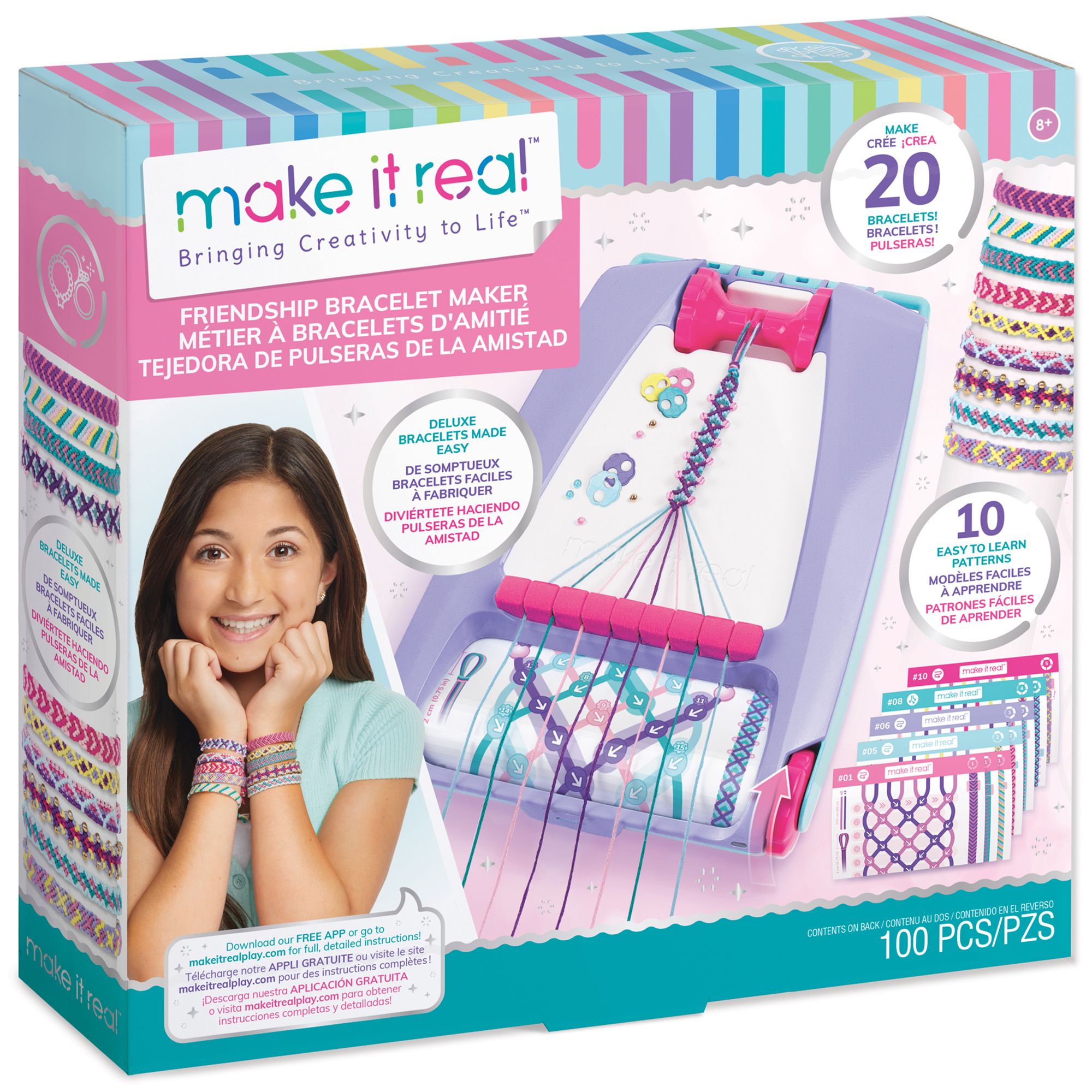 Fingerhut - Rainbow Loom: Bracelet Craft Kit