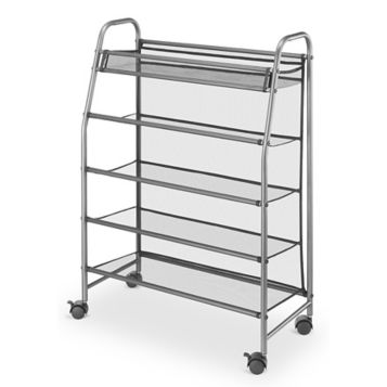 Rolling shoe best sale rack with cover