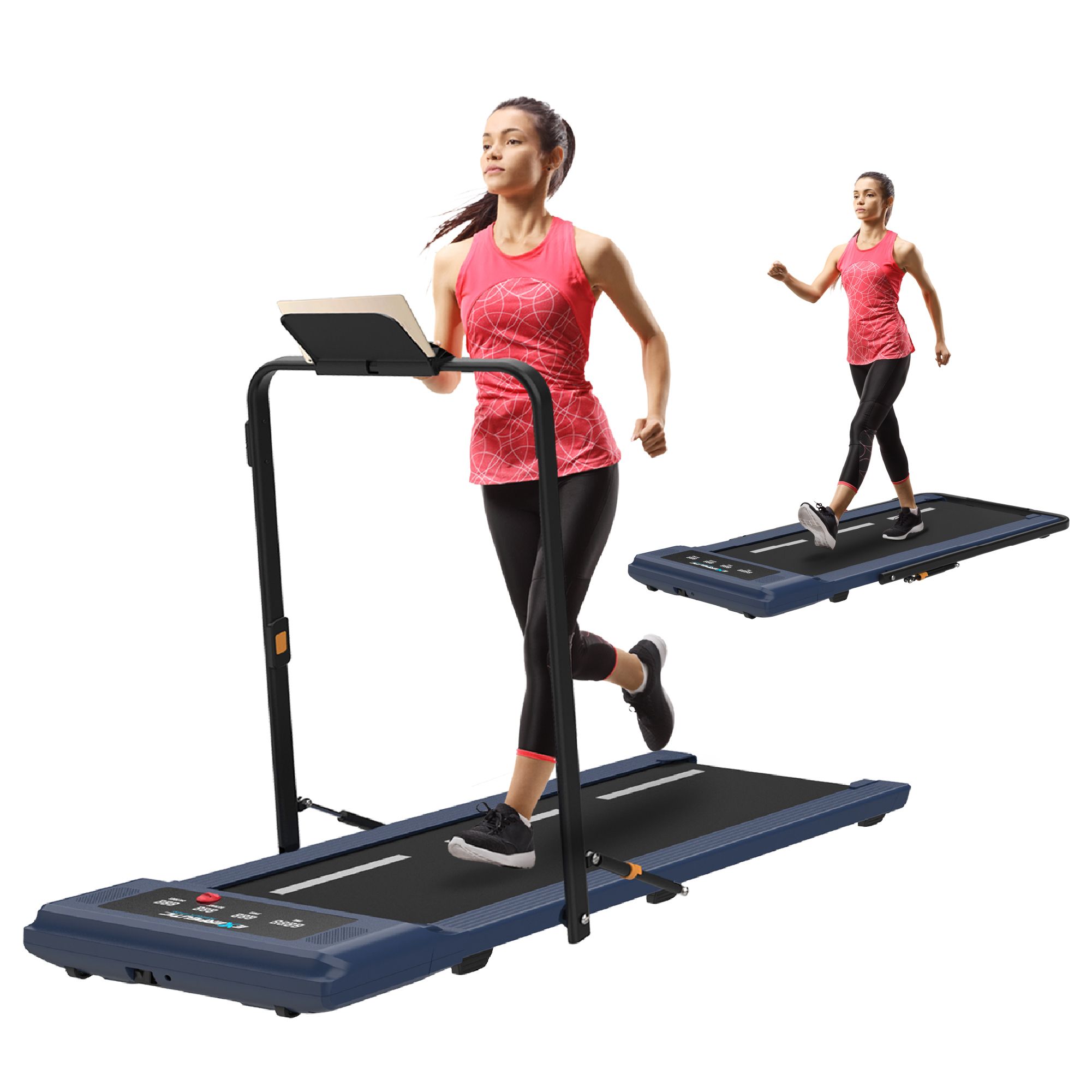 Fingerhut Exerpeutic 2 in 1 Treadmill with Folding Handlebar