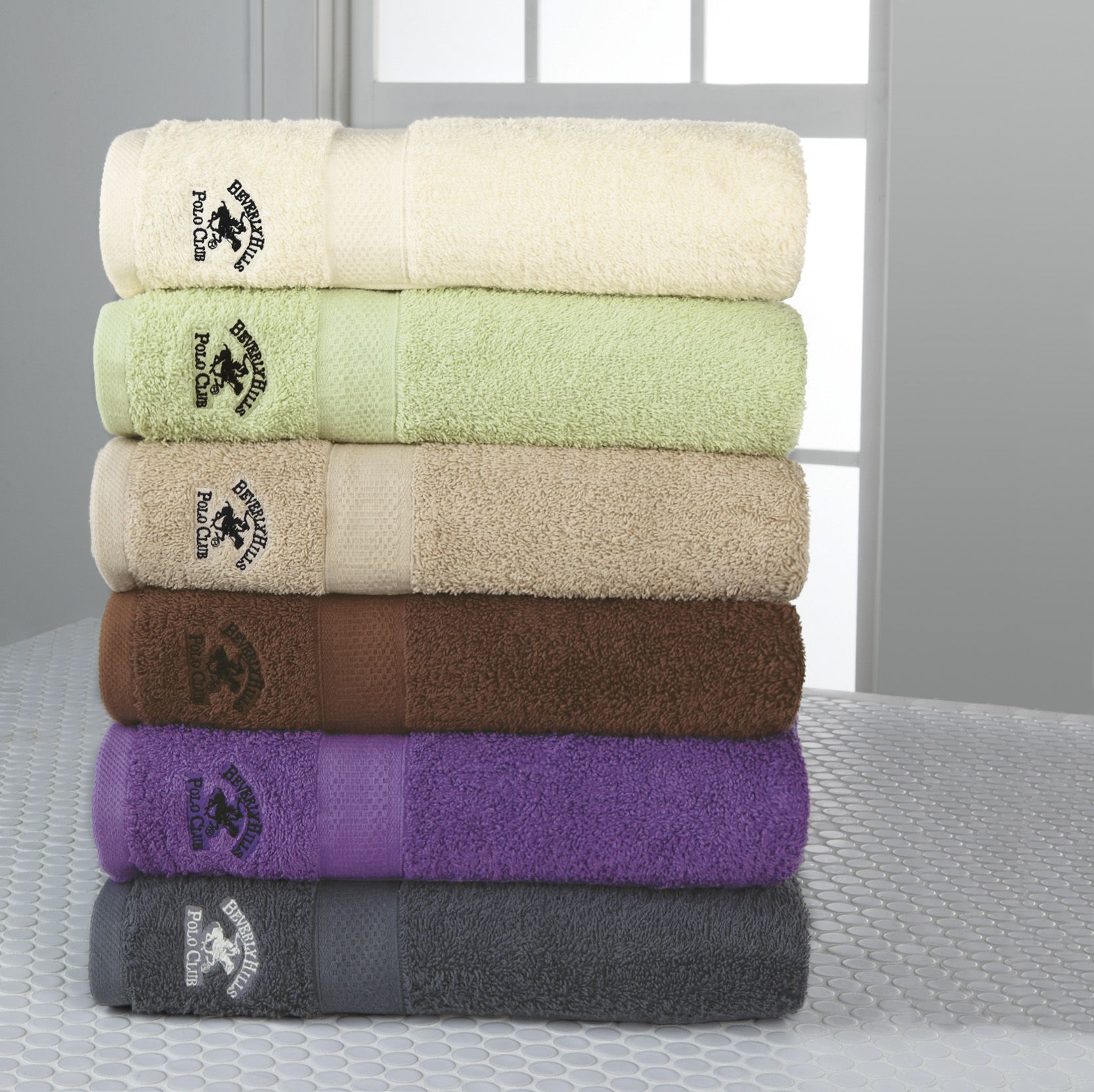 polo bath towels