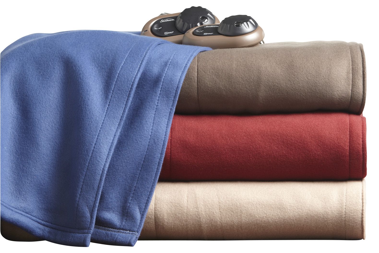 Sunbeam quilted best sale fleece electric blanket