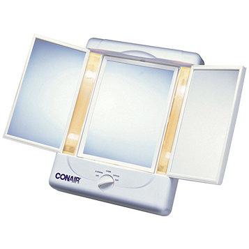 Conair Double Sided Lighted Makeup Mirror, How Do I Change The Bulb In My Conair Makeup Mirror