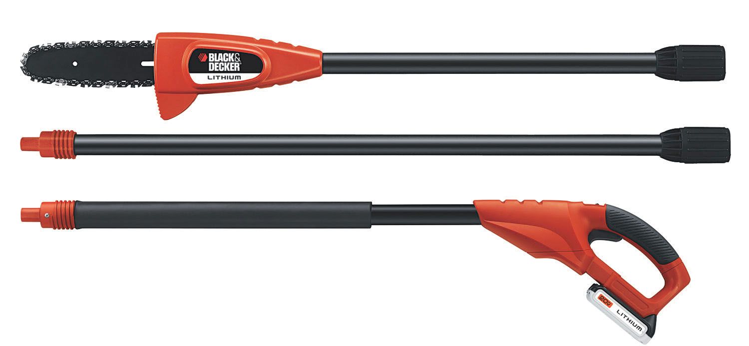 Cordless pole saw discount black and decker