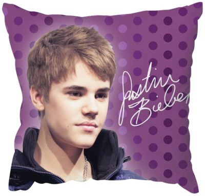 Justin Bieber Polka Dot Pillow