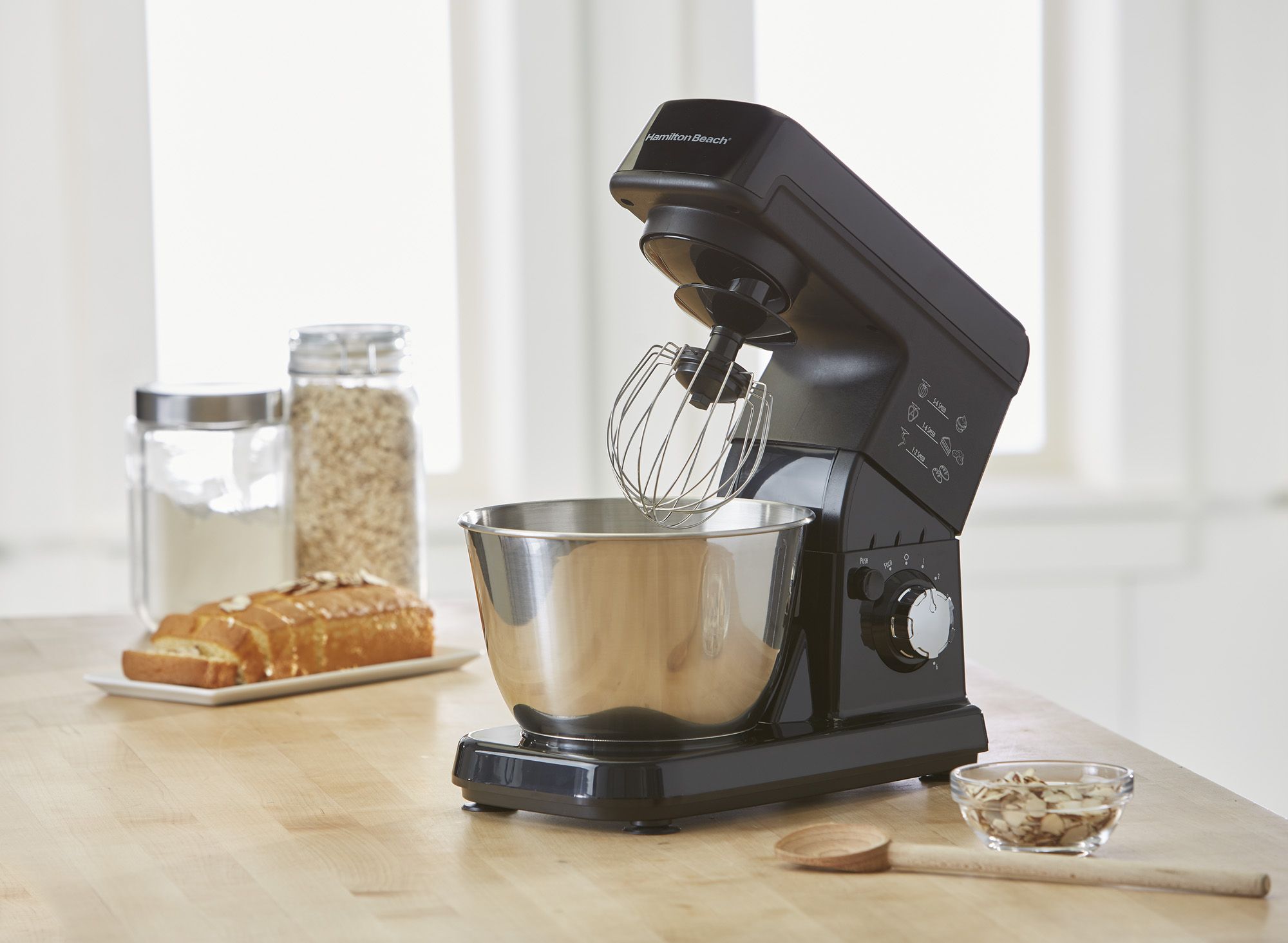 Fingerhut - Hamilton Beach 7-Speed Stand Mixer