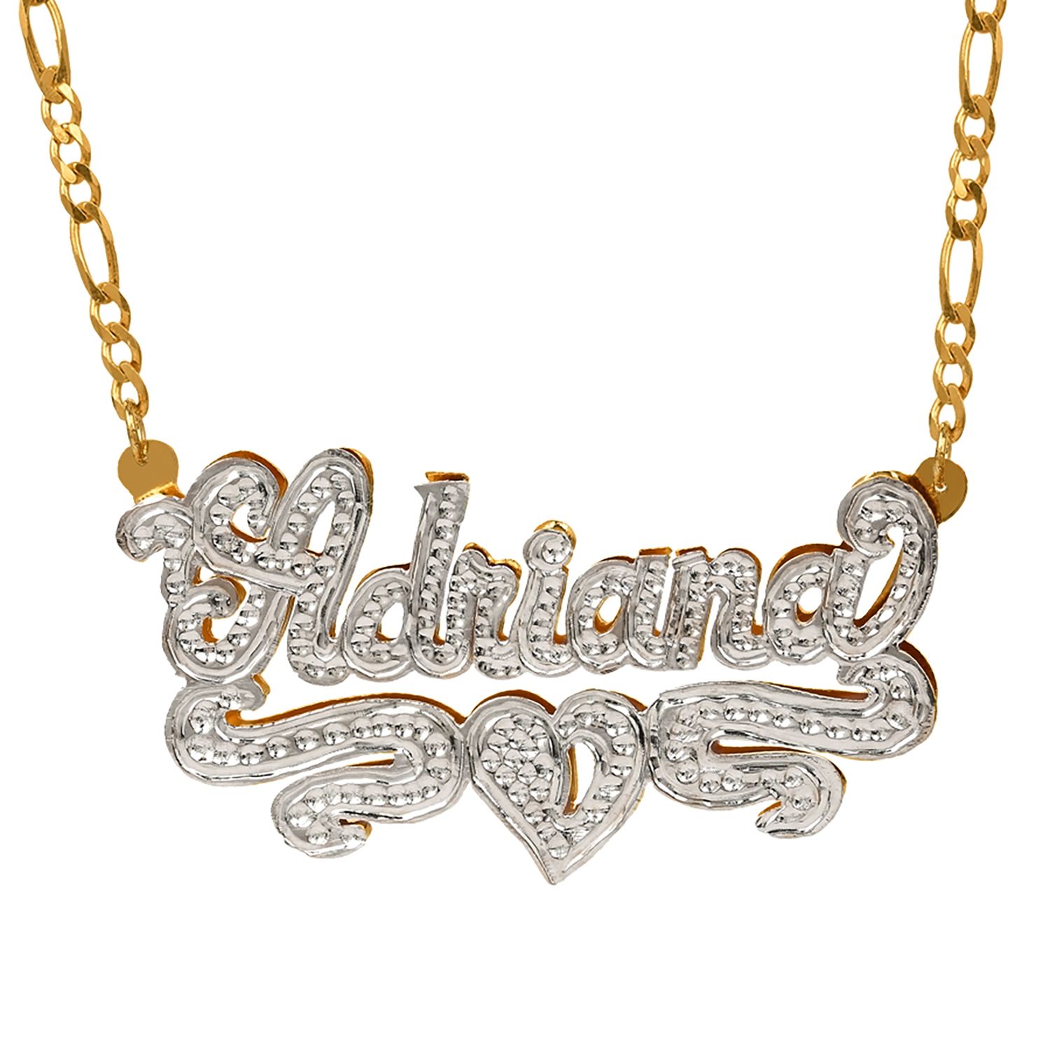 18K Gold Custom Name Necklace