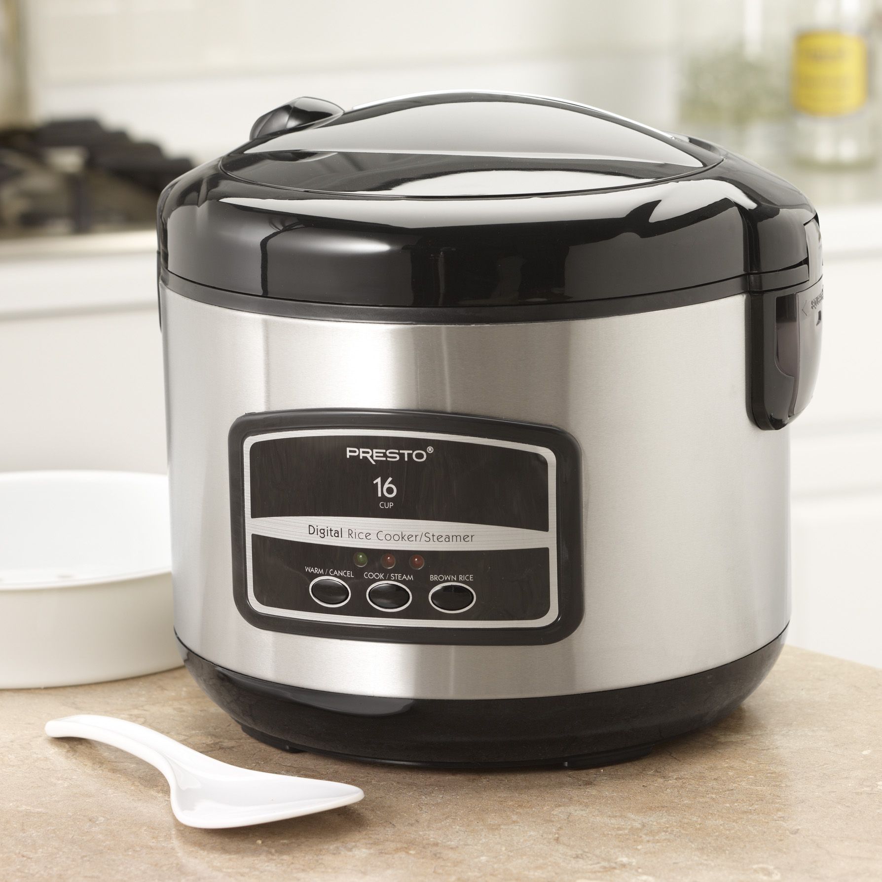 16-Cup Cool-touch Electric Rice Cooker/Steamer - Rice Cookers - Presto®