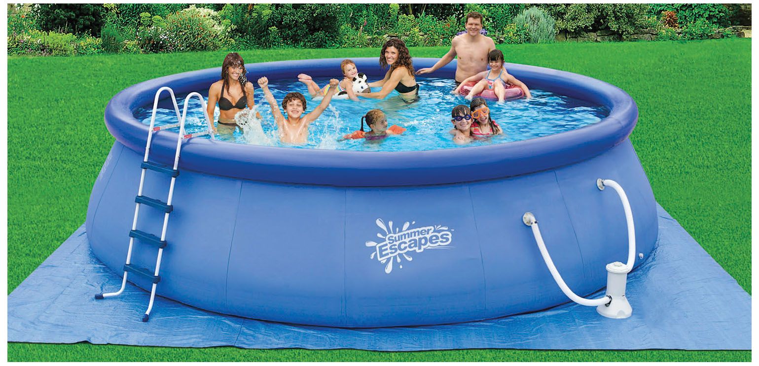 Summer escapes hot sale quick set pool