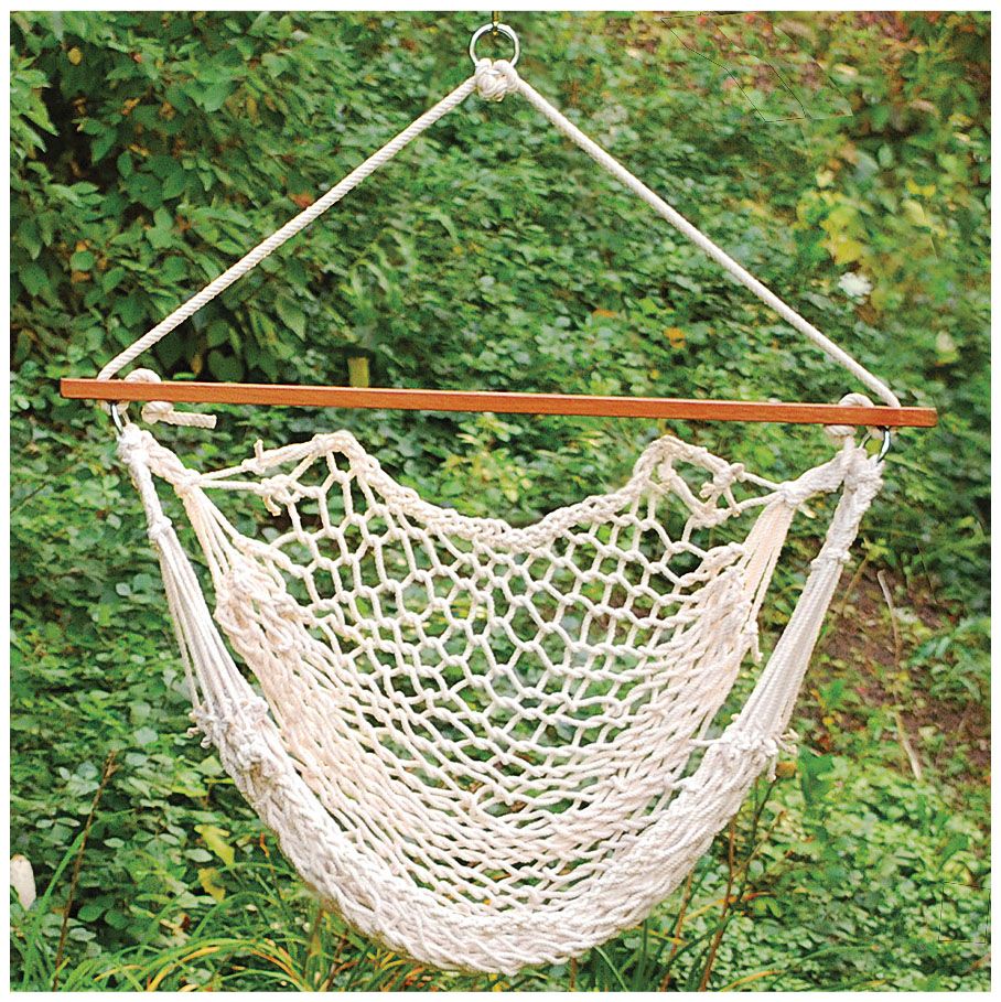 Fingerhut Algoma Hanging Rope Chair