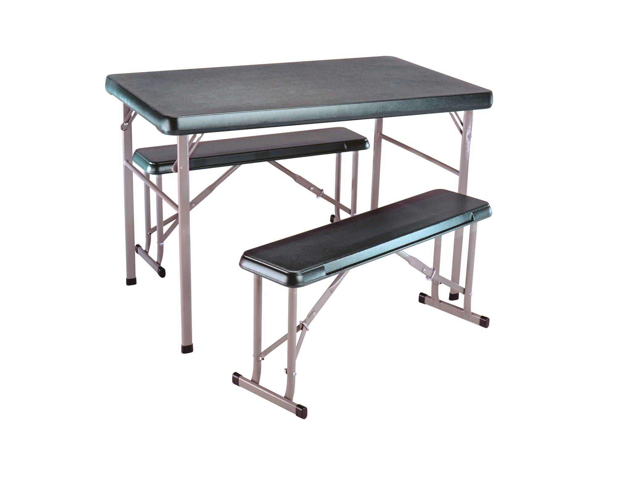 Fingerhut LIFETIME Folding Table and Bench Set