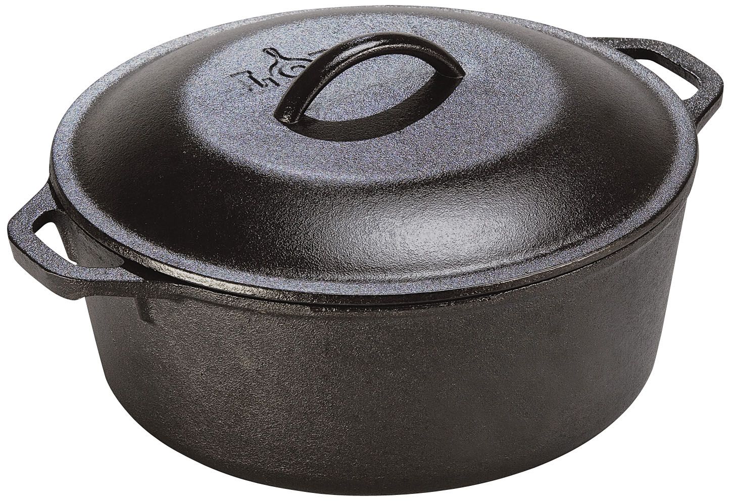 Fingerhut - Lodge 7-Qt. Enameled Cast Iron Oval Dutch Oven