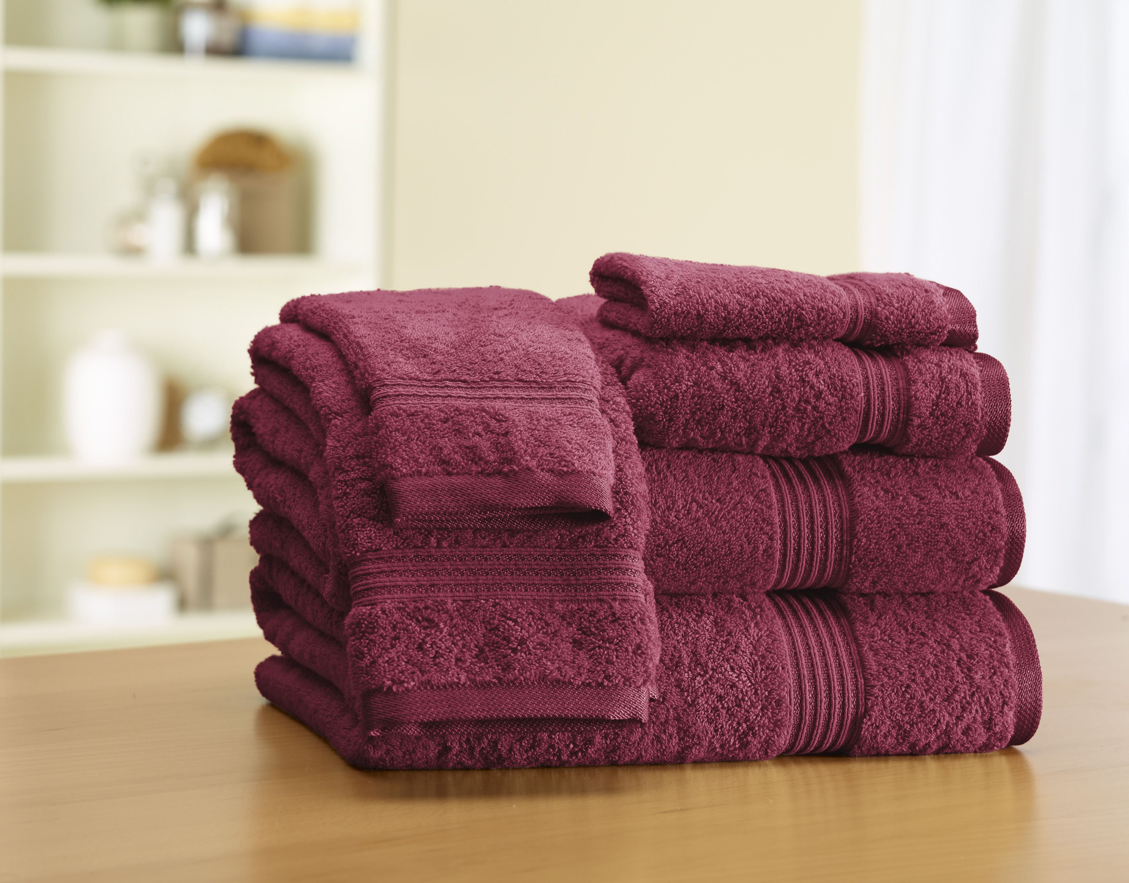 Fingerhut - Superior 100% Premium Long-Staple Combed Cotton 600 GSM 4-Pc. Bath  Towel Set