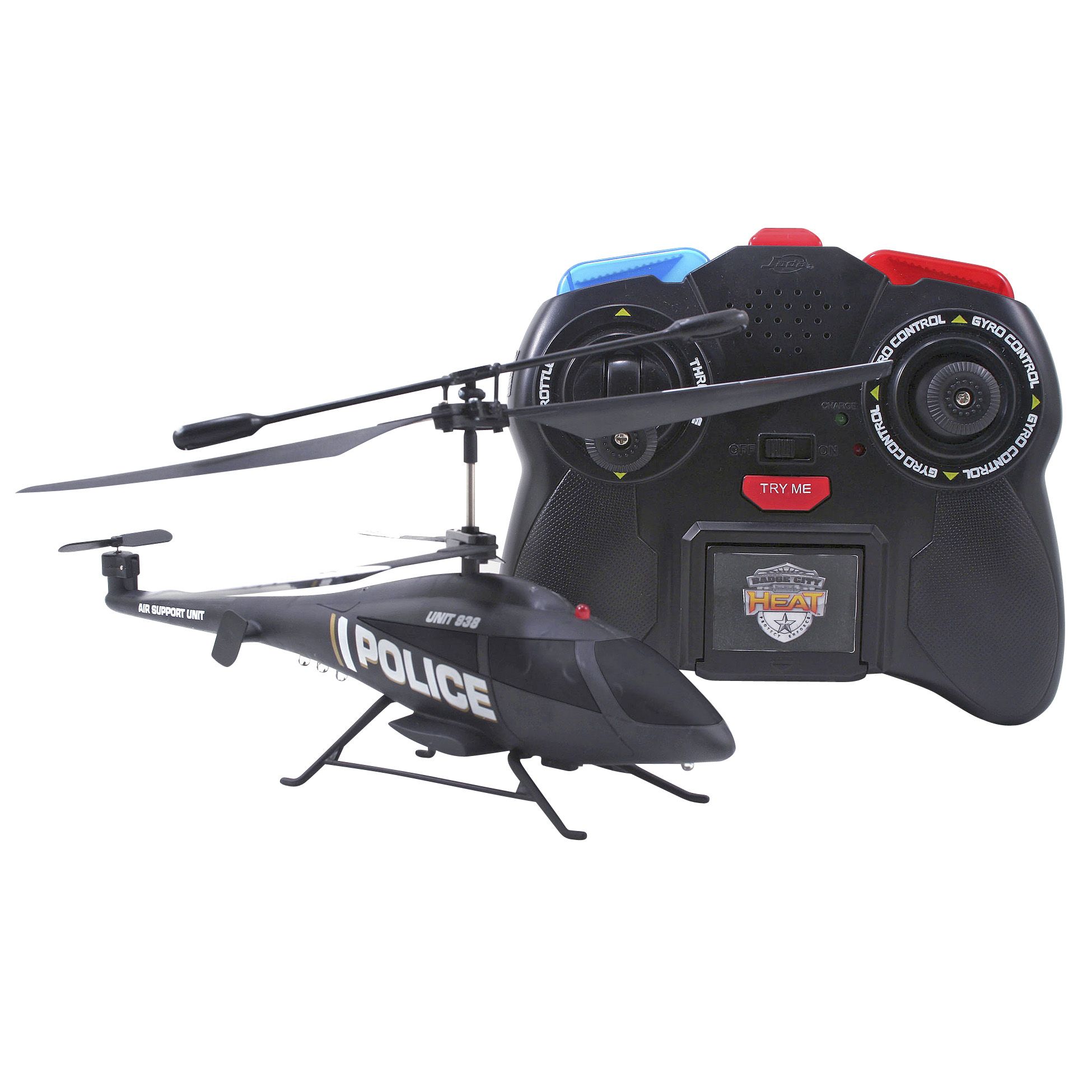 Remote control best sale police helicopter