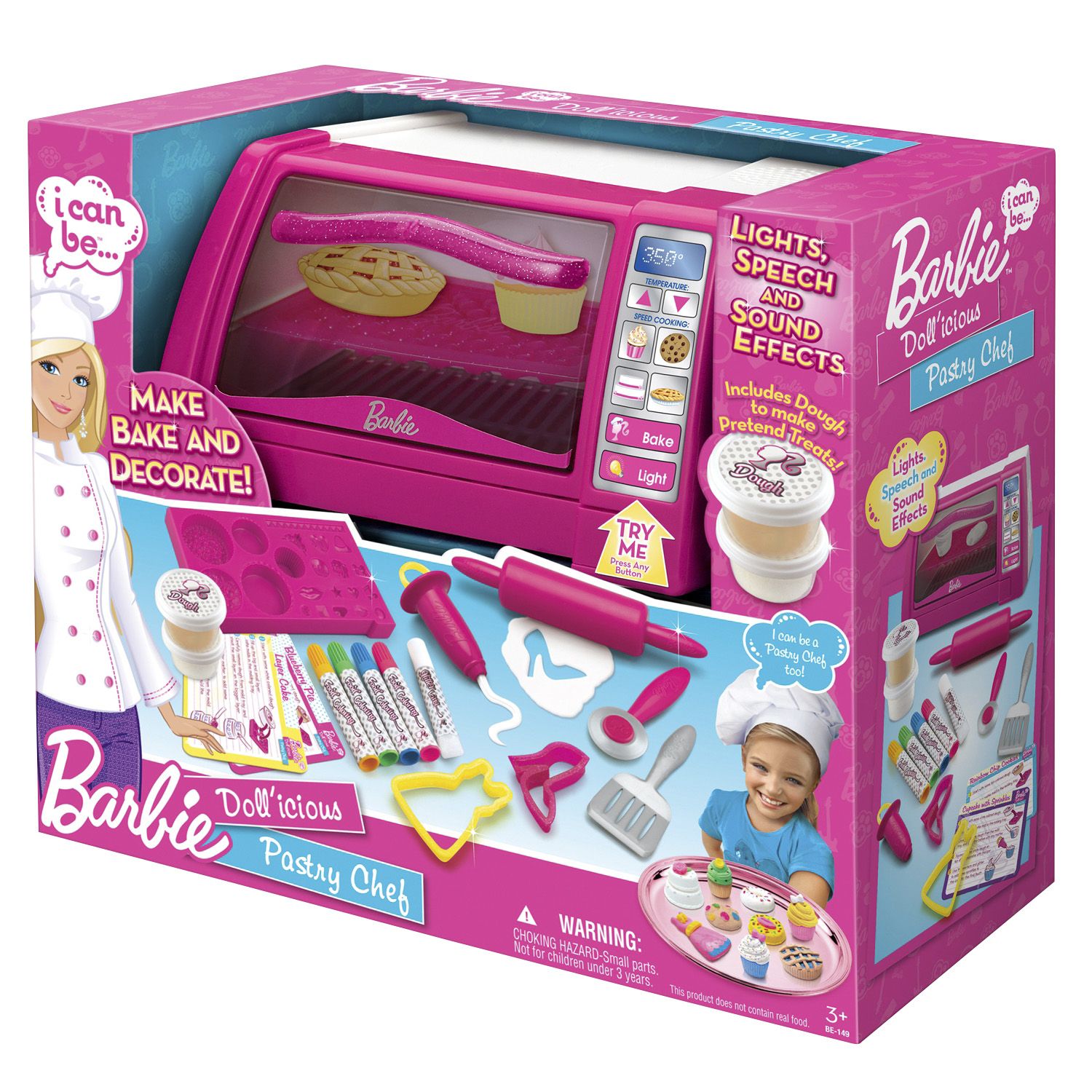 Play doh store barbie pastry chef