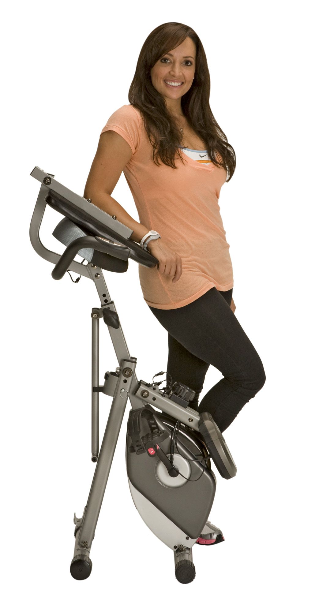 Exerpeutic folding recumbent exercise bike hot sale