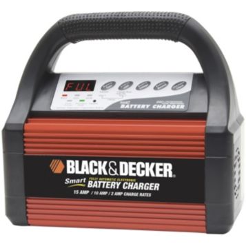 Black and Decker Smart Battery Charger 15 10 2 amp