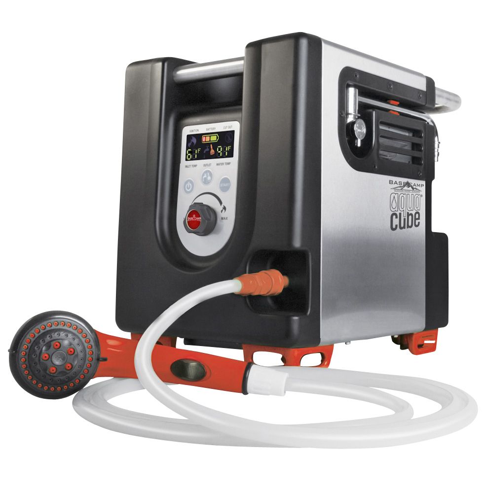 Fingerhut - Base Camp Aqua Cube Hot Water System