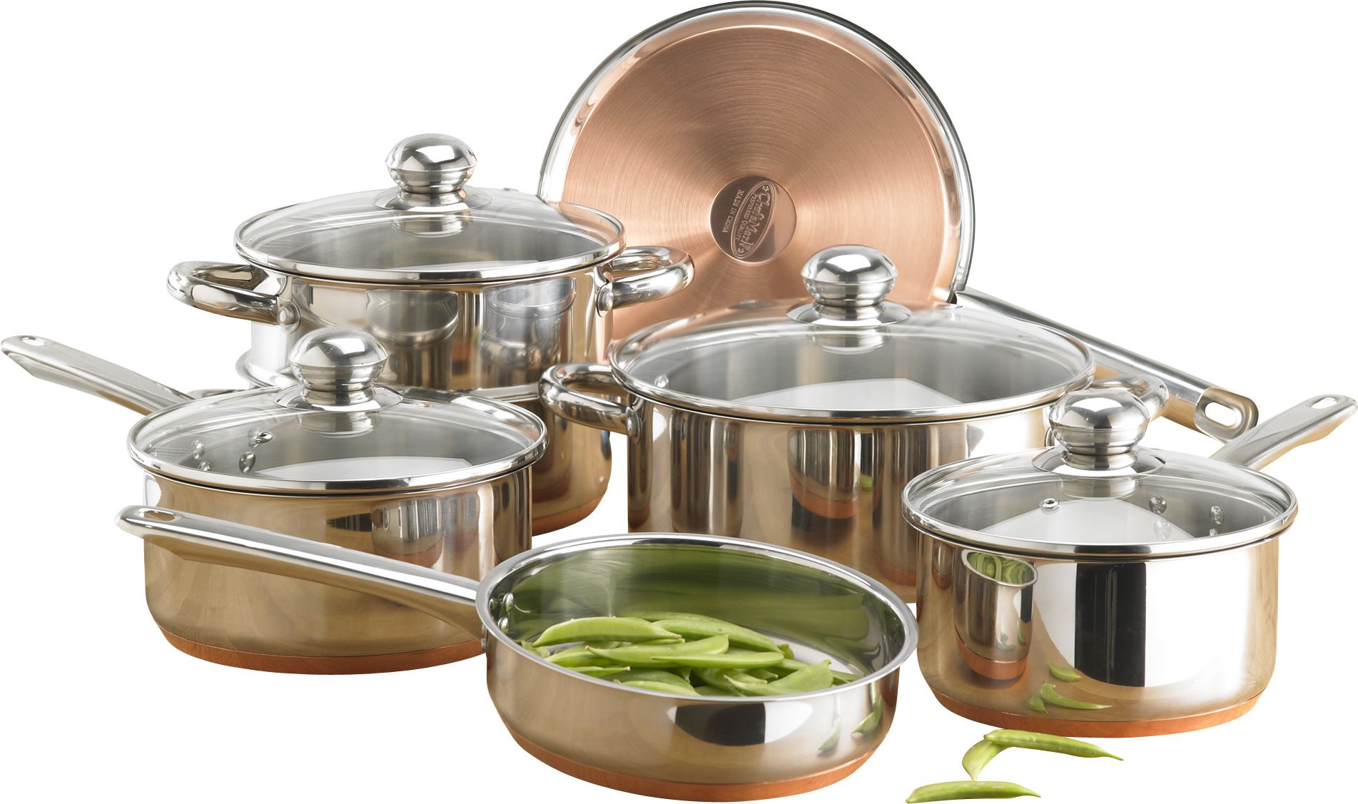 NEW】WMF FUNCTION 4, 8PC STAINLESS STEEL COOKWARE SET