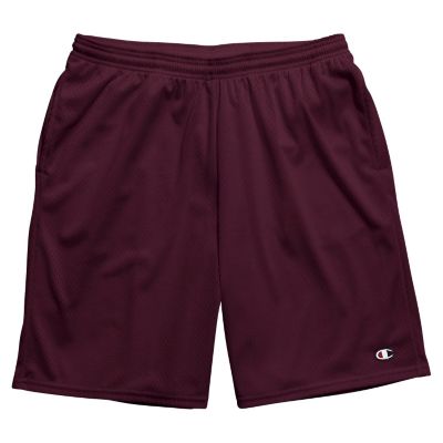 burgundy champion shorts