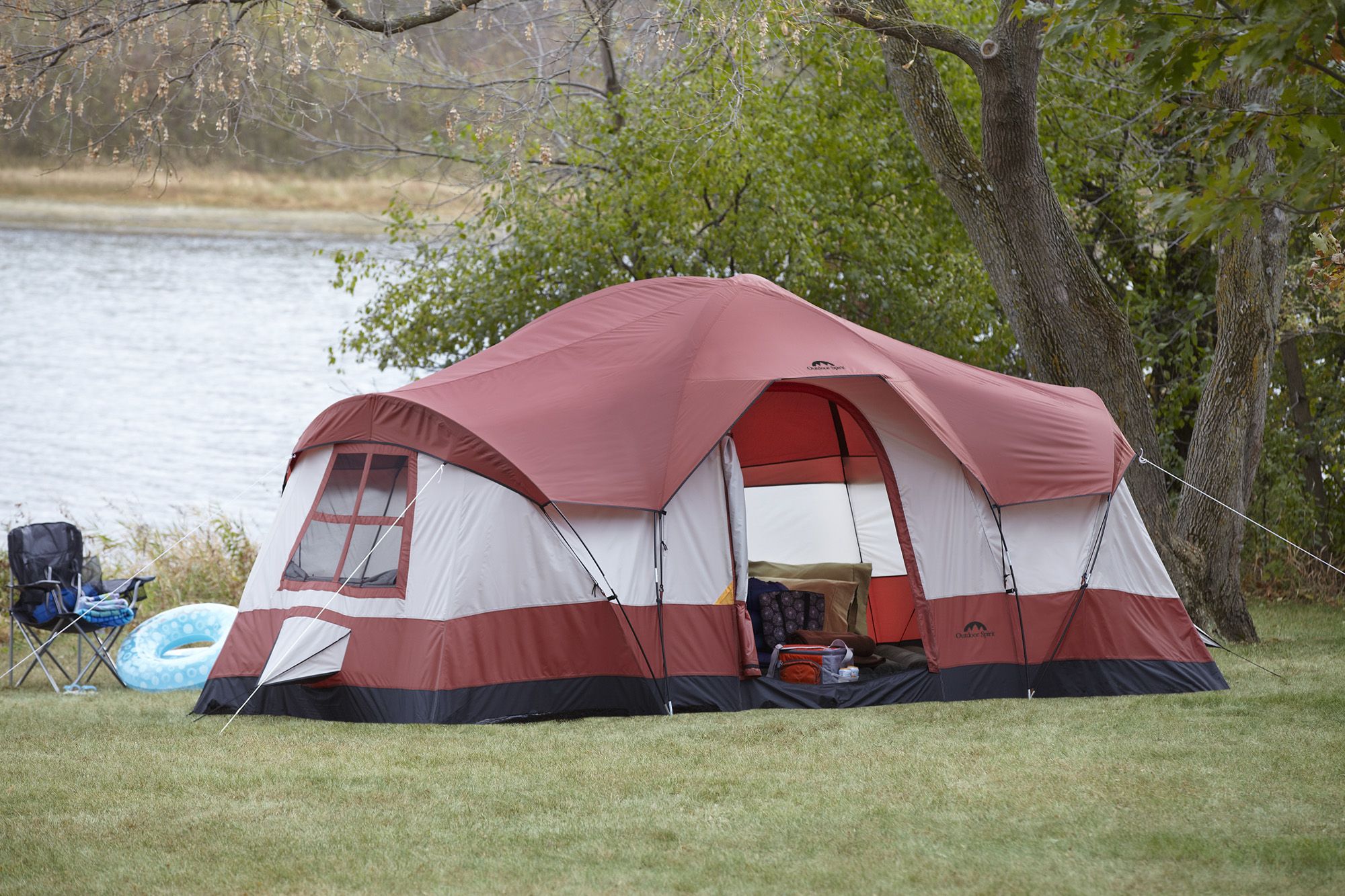 Fingerhut - 18' x 10' 10-Person Dome Tent