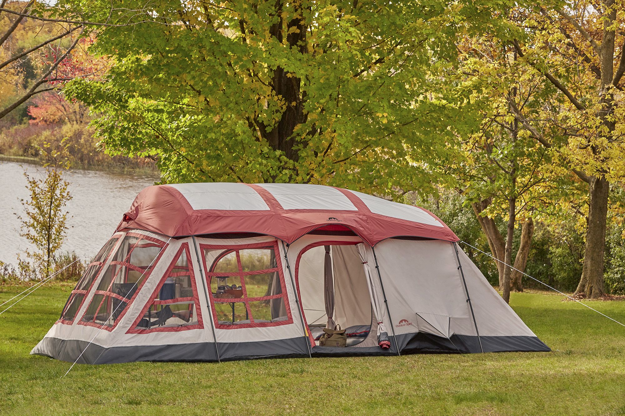 2 room shop dome tent