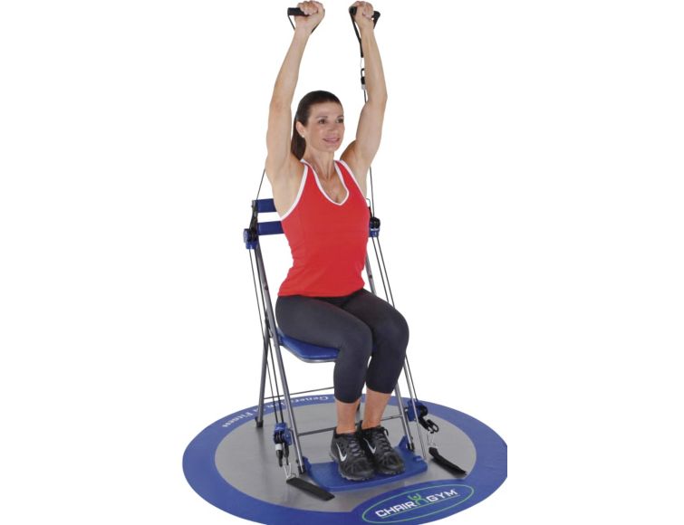 Chair gym 2025 resistance bands