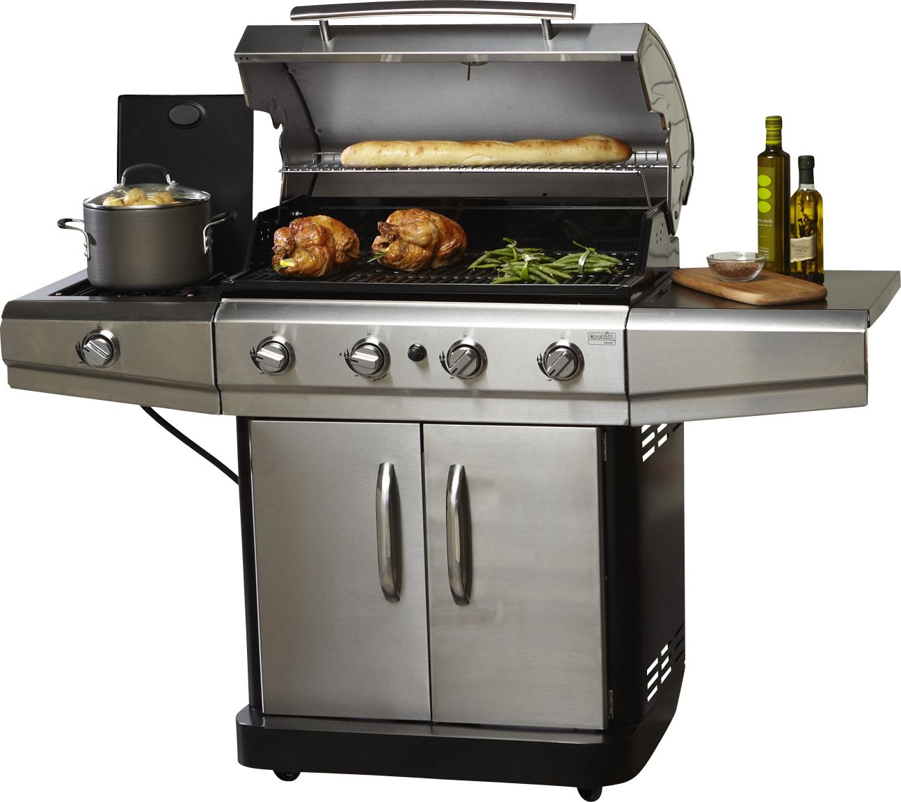 Fingerhut Char Broil Classic 4 Burner Propane Gas Grill