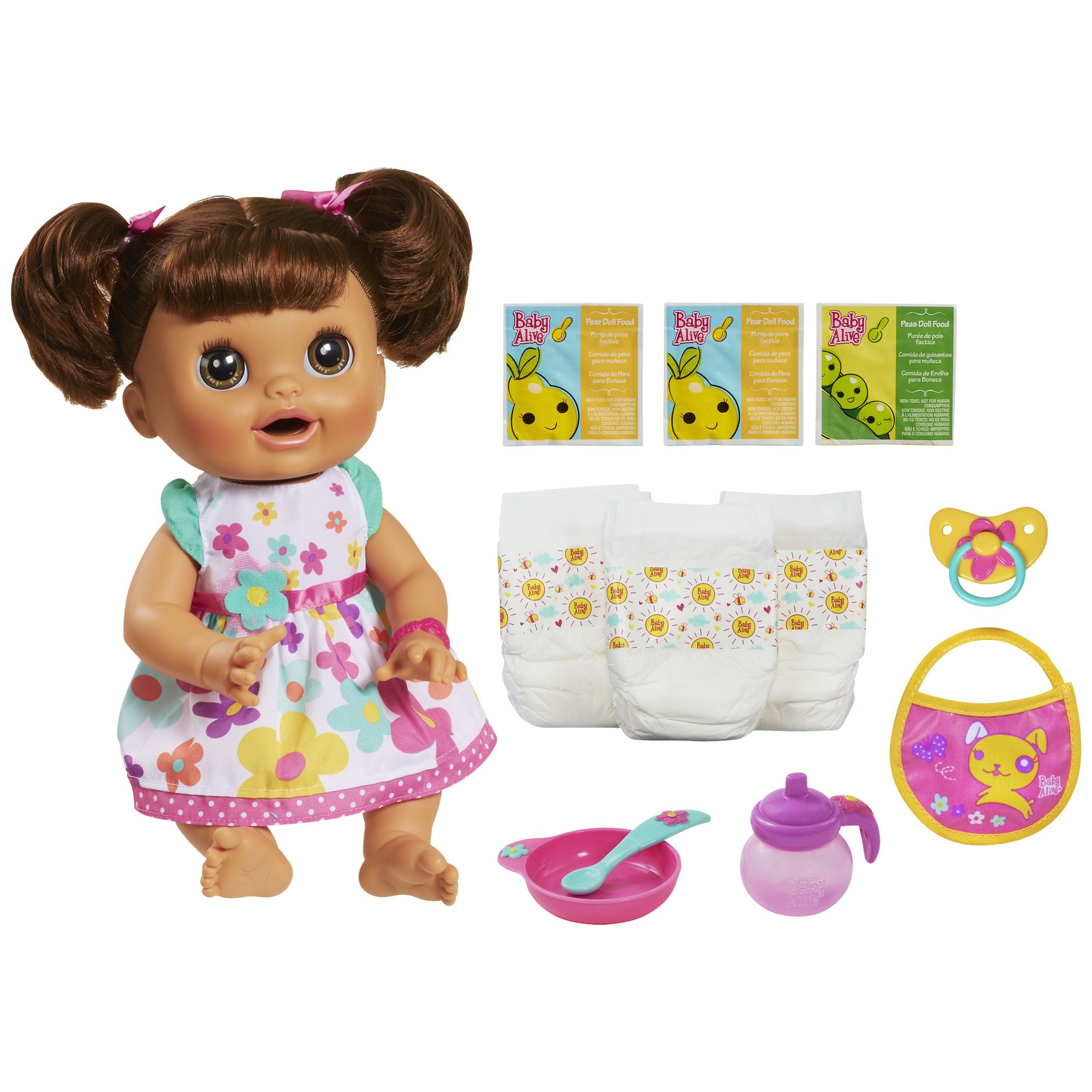 Fingerhut - Hasbro 13 Baby Alive Baby All Gone Hispanic