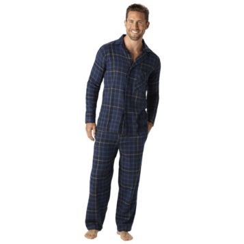 Men's Hanes Ultimate® Plaid Flannel Pajama Set