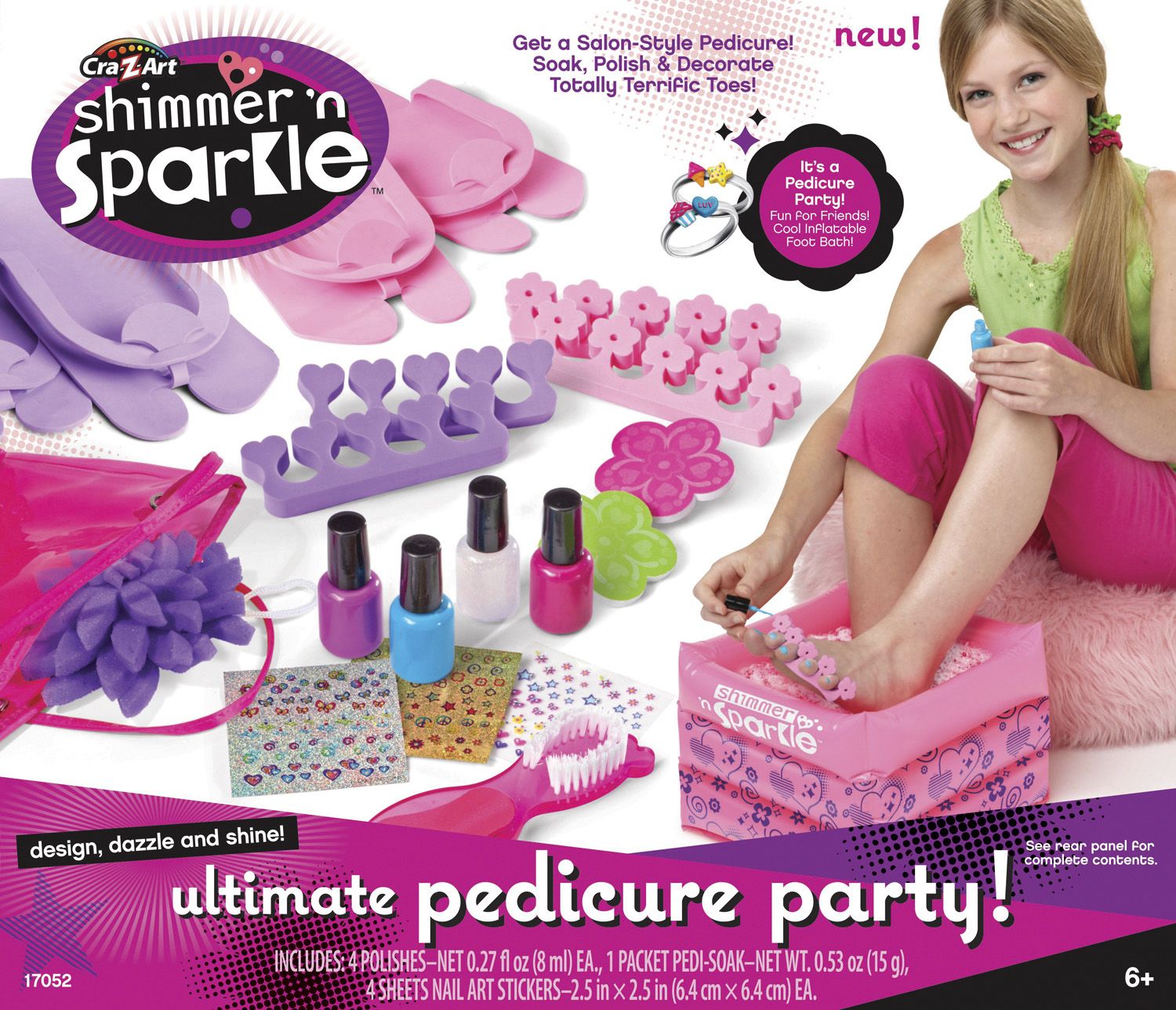 Shimmer 'N Sparkle Ultimate Pedicure Party