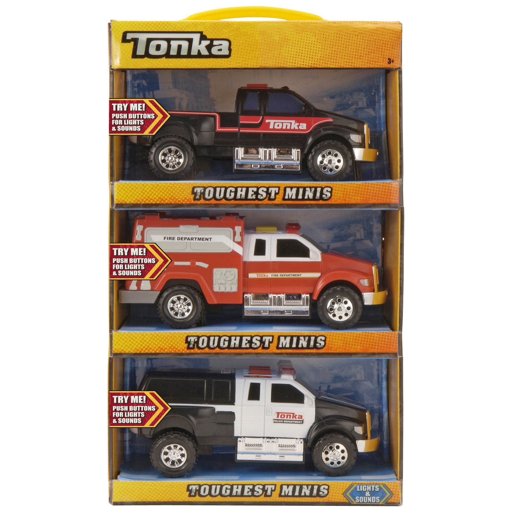 Tonka toughest hot sale minis 3 pack