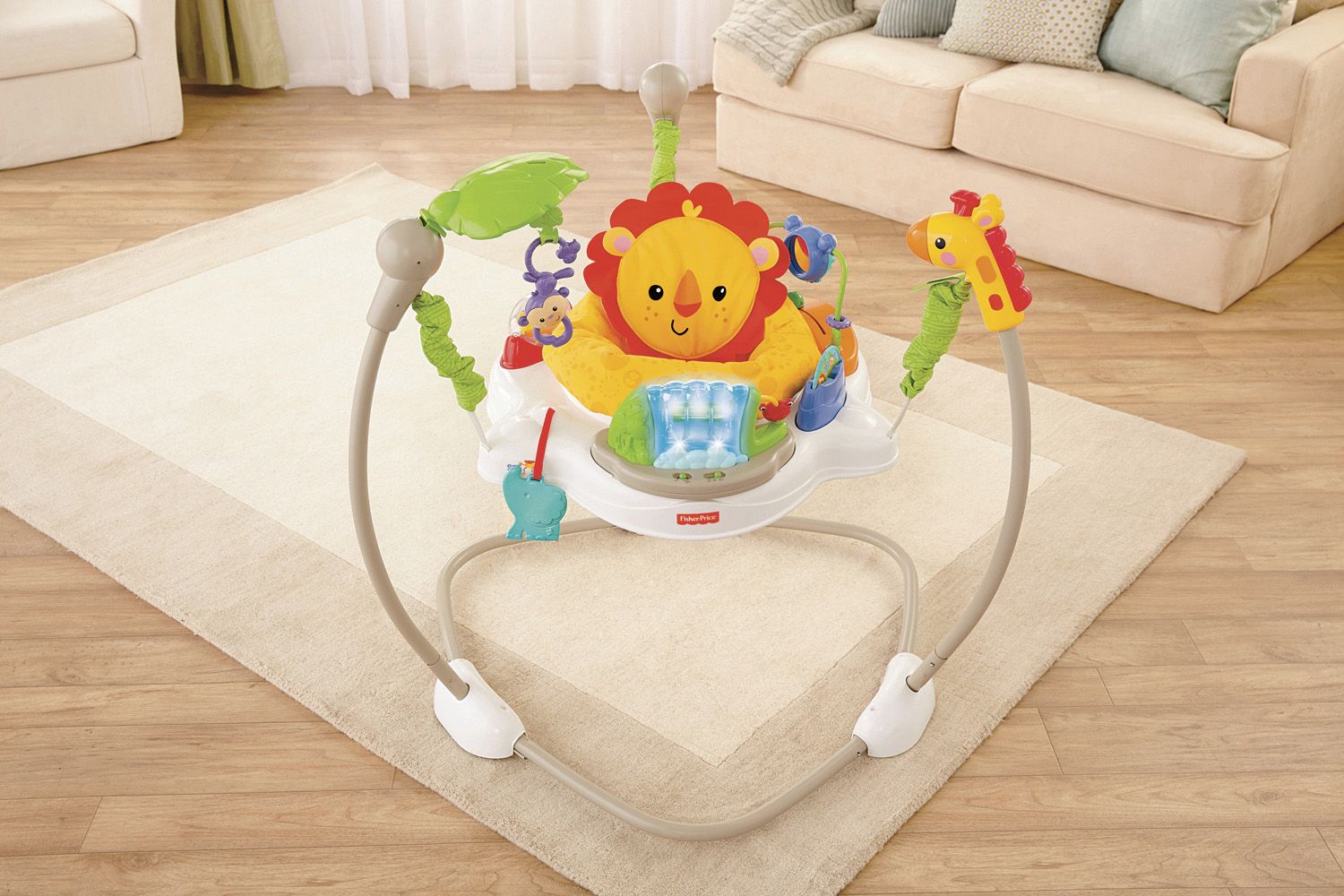 Fisher price jumperoo clearance rainforest friends