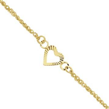 Louis Vuitton LV & V Chain Brace Heart Chain Bracelet M61143 - YG00826