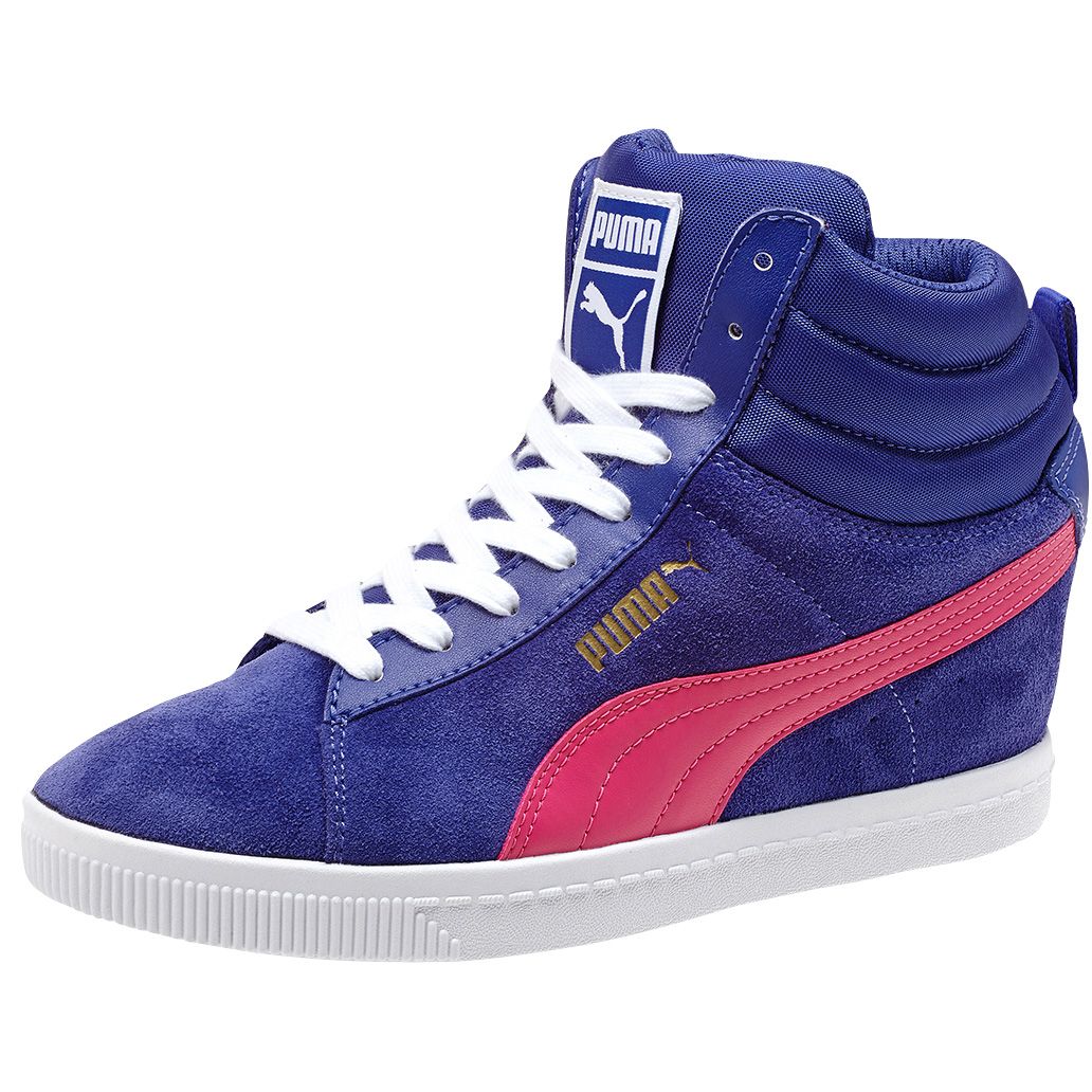 Puma classic hot sale wedge sneakers