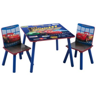 cars 3 table and chair set