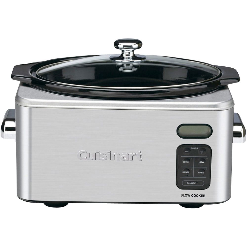 Fingerhut - Crock-Pot Programmable 6.5qt Oval Slow Cooker