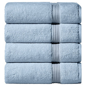 Fingerhut - Superior 100% Premium Long-Staple Combed Cotton 600 GSM 4-Pc. Bath  Towel Set