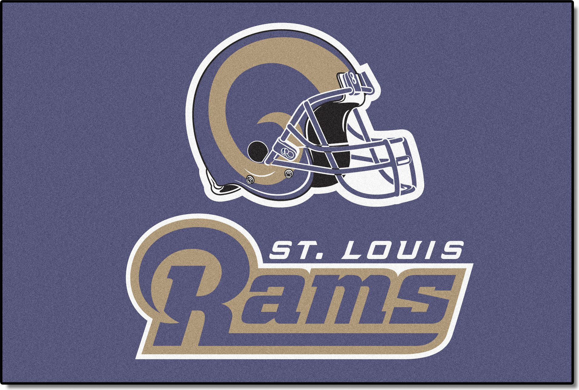 Officially Licensed NFL 19 x 30 Helmet Logo Starter Mat