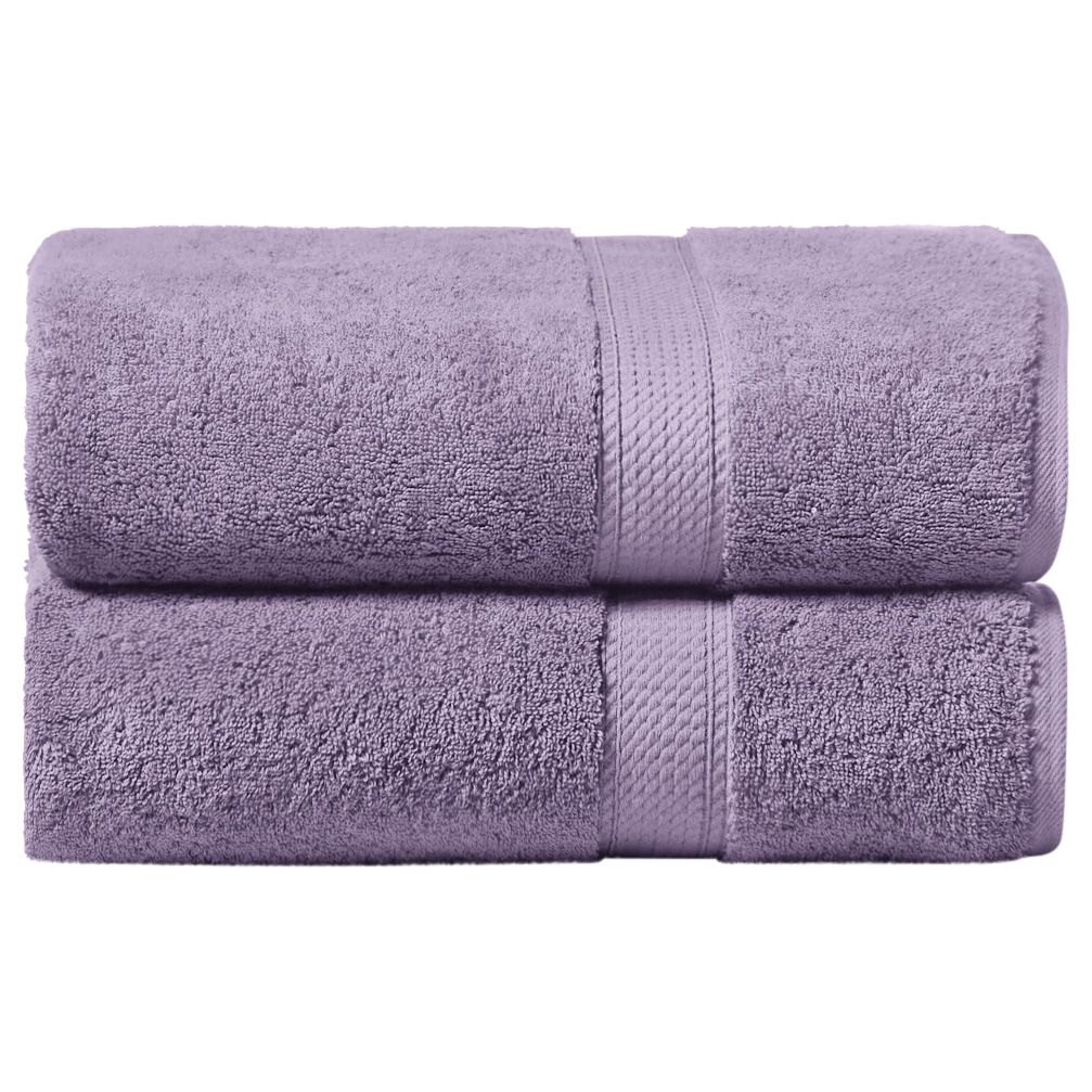 Superior 8pc Soft Zero Twist Cotton Ribbed Plush Towel Set 