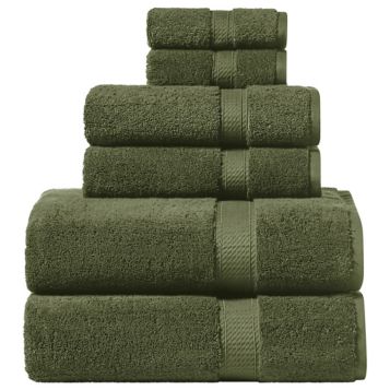 Supreme Egyptian Pure Cotton Bath Towel Set, 3 Large Bath Towels