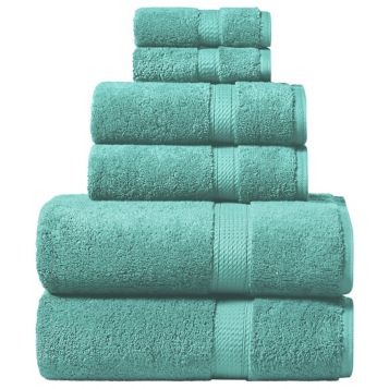 Superior Highly Absorbent 6 Piece Egyptian Cotton Ultra Plush