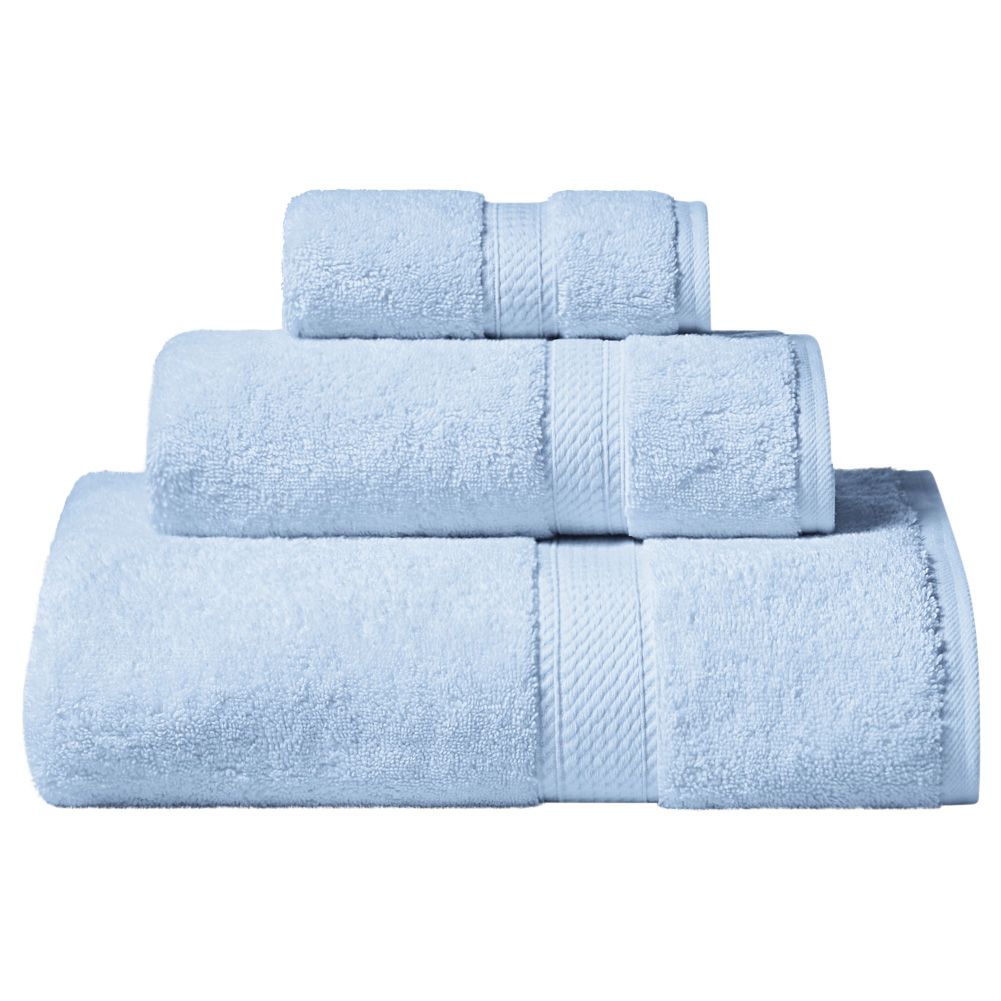 Superior 900GSM Egyptian Cotton 3-Piece Towel Set White